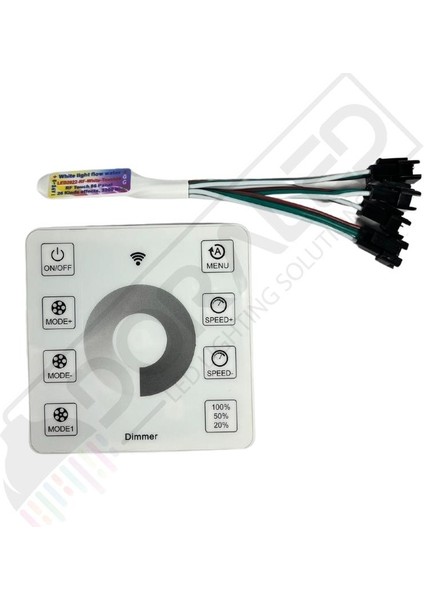 WS2811 4 Kanal Asimetrik Tek Renk Pixel Şerit LED Kontrol Devresi 5-24V