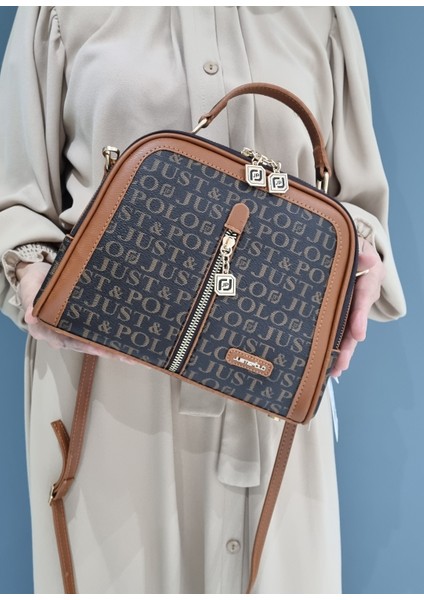 Kadın 4 Bölmeli El ve Omuz Çantası