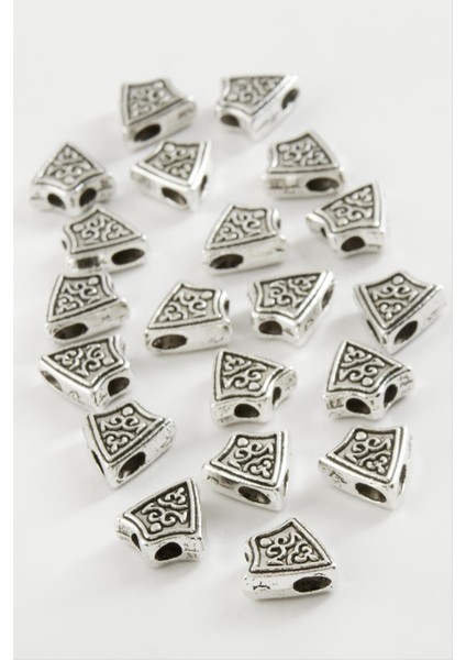 Techmrt Üçgen Tesbih Ara Aparatı 50 Gram-Gümüş Rengi