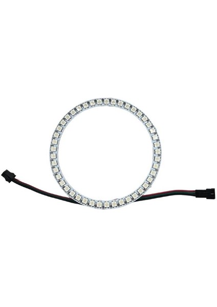 WS2812B Matrix Dijital Yuvarlak Pixel LED 45 LED Halka Argb Magic LED Ayrı Ayrı Adresli Matrix Ekran 5V Dış Çap 120 mm İç Çap 100 mm