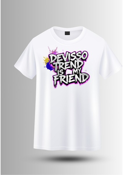 Devısso Traders Devısso Trend - Traders, Borsacikadın Beyaz T-Shirt modelleri