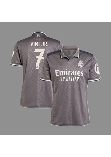 Vinicius Jr. 2024-25 Yeni Sezonu Real Madrid Alternatif Yetişkin Forması (Third) fiyatları