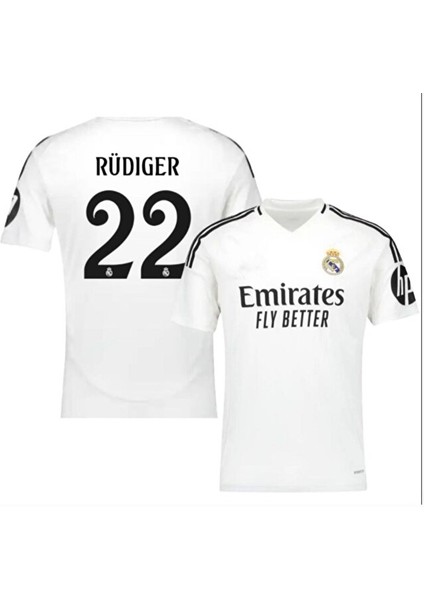 Antonio Rüdiger 2024-25 Yeni Sezonu Real Madrid Yetişkin Iç Saha Forması fiyatları