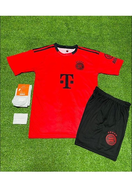 Münih 2024/25 Yeni Sezon Harry Kane Iç Saha Çocuk Forması 4'lü Set fiyatları
