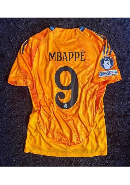 R.e.a.l M.a.d.r.i.d 2024/25 Sezonu Kylian Mbappe Deplasman Forması (Orange) modelleri