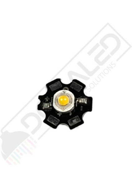 1W Gün Işığı 3000K Pcb Li Power LED 20MM 350MA 3,2 Volt(3 Adet) indirimleri