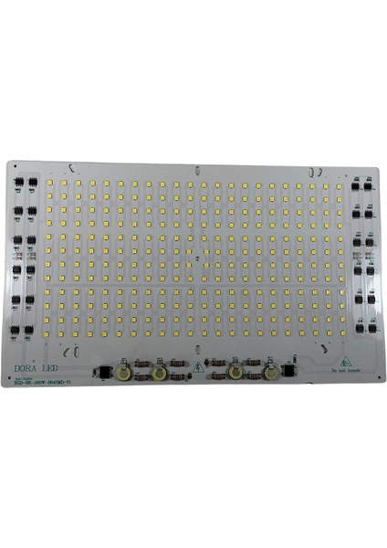 220V 200W 2835 Smd Ledli Hazır Projektör Ledi Beyaz 220 Volt 200 Watt fırsatları