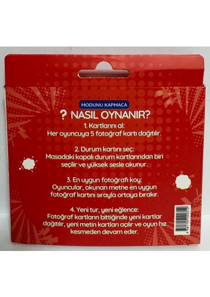 Modunu Kapmaca 3 Seri 56 Card fiyatları