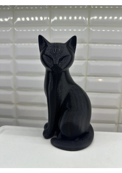 Kedi Dekoratif Obje Biblo 8cm fiyatları