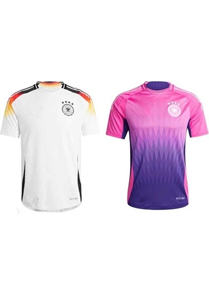 Almanya Euro 2024 Isimsiz Iç Saha ve Deplasman Forması (Ikili Kombin)