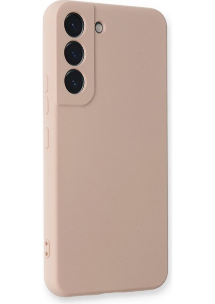 Samsung Galaxy S22 Plus Kılıf Nano içi Kadife Silikon - Pudra indirimleri
