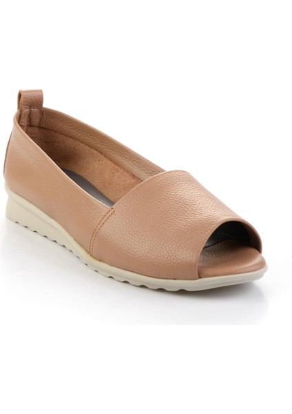 Mat Taba Hakiki Deri Kadın Espadril K01582664003 fiyatları