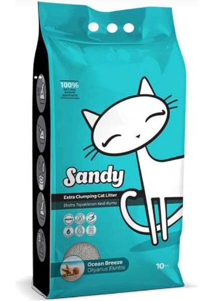 Okyanus Esintisi Kedi Kumu 10 kg