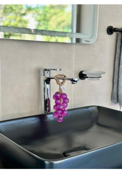 Üzüm Salkım Sabun, Mor Renk, Lavanta Kokulu, El Yapımı Doğal Sabun | Medita Craft fırsatları