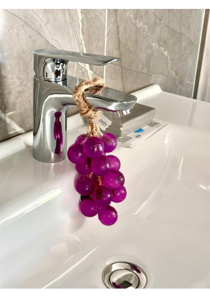 Üzüm Salkım Sabun, Mor Renk, Lavanta Kokulu, El Yapımı Doğal Sabun | Medita Craft indirimleri