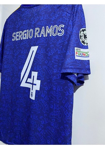 Real Madrid 2021/22 Sergio Ramos Iç Saha Forması fiyatları