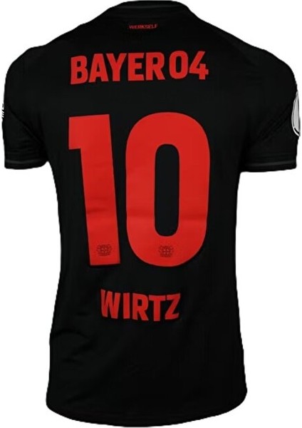 Florian Wirtz 2023-24 Sezonu Bayer Leverkusen Iç Saha Yetişkin Forması