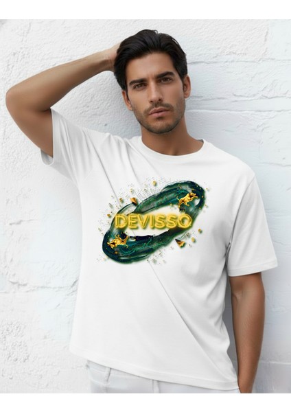 Devısso Traders Devısso Gold - Traders, Borsaci Erkekbeyaz T-Shirt