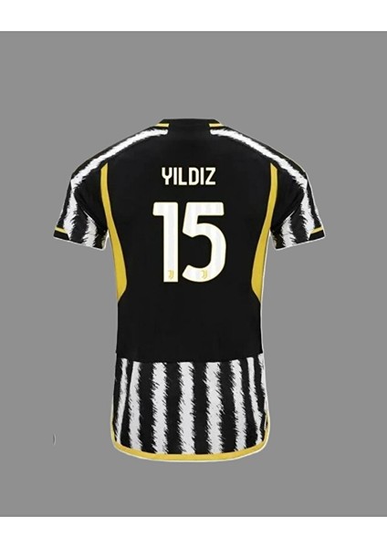 Kenan Yıldız 15 Numara 2023-24 Sezonu Juventus Yetişkin Iç Saha Forması