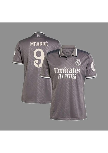 Kylian Mbappe 2024-25 Yeni Sezonu Real Madrid Alternatif Yetişkin Forması (Third)
