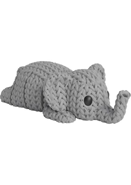 3D Örgü Fil Anahtarlık