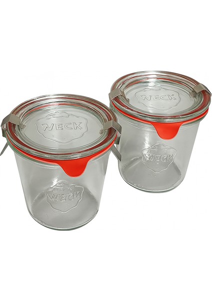 290 ML KLİPS KAPAKLI CAM KAVANOZ- 2 ADET