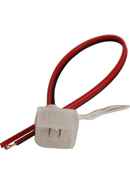 6X12MM Tek Yönlü Iğneli Neon Soketi Konnektör Kablo 12 Volt Besleme Fişi Fiş Aparatı (5 Adet)
