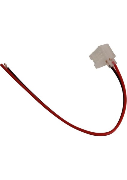 6X12MM Tek Yönlü Iğneli Neon Soketi Konnektör Kablo 12 Volt Besleme Fişi Fiş Aparatı (5 Adet)