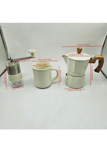 Moka Pot Kahve Hazırlık Seti modelleri