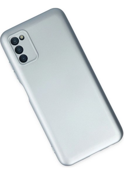 Samsung Galaxy A03S Kılıf Nano içi Kadife Silikon - Sky Blue indirimleri