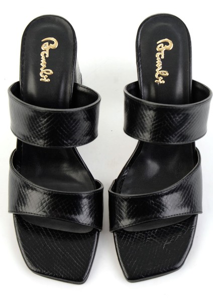 Siyah Kadın Terlik K04233888807 fırsatları