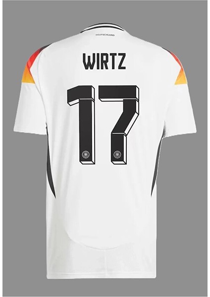 Florian W,i,r,t,z, Futbolcu Euro 2024 Almanya Yetişkin Iç Saha Forması