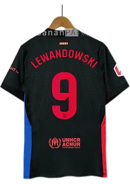 Barcelona 2024/25 Yeni Sezon Lamine Yamal Deplasman Forması (BLACK)5436344254255