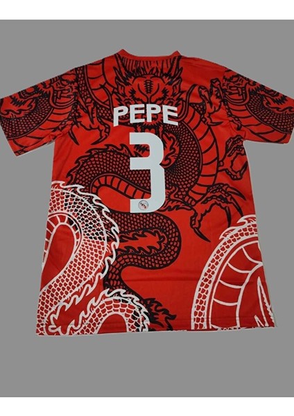 Pepe 2023/24 Sezon R,e,a,l, M,a,d,r,i,d, Özel Dragon Tasarımlı Konsept FORMASI00443