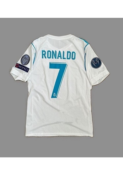 R.madrid 2018 Kiev Şampiyonlar Ligi Finali Cristiano Ronaldo Forması (Kısa KOL)56543632452