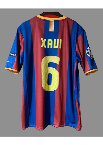 F.c B.a.r.c.e.l.o.n.a 2011 Şampiyonlar Ligi Finali Xavi Nostalji Yetişkin FORMASI66363222222