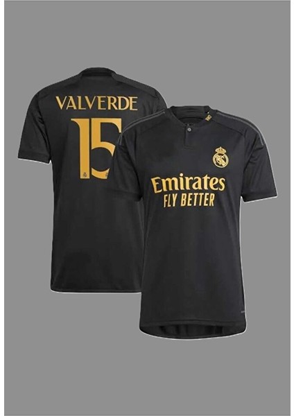 F'ederico V'alverde 2023-24 Sezonu R.madrid Alternatif Yetişkin Forması (Third)7 fiyatları