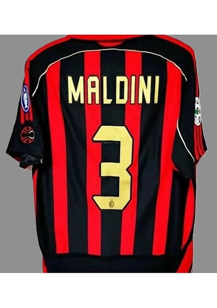 Maldini 2007 Sezonu M'ilan Efsane Yetişkin Nostalji FORMASI(RED)62363635