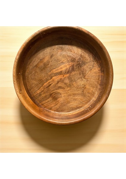 🌰✨ El Yapımı Ceviz Ağacından Ahşap Tabak indirimleri