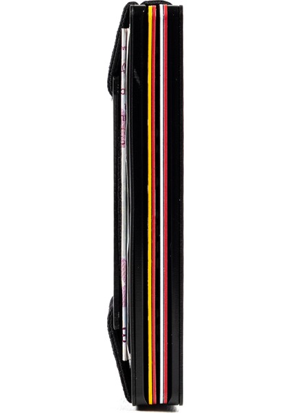 Derkam Minimalist Cüzdan & Kartlık - Erkek Kartlık | RFID Korumalı Alüminyum Kartlık | T- Black fırsatları