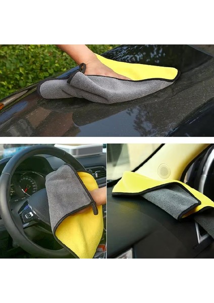 Yünlü Hassas Araba Yıkama ve Temizlik Bezi fırsatları