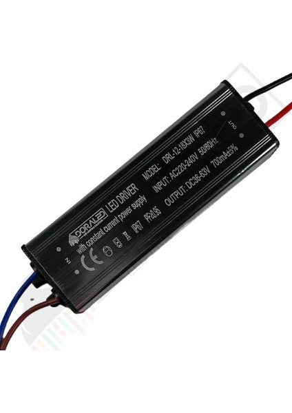 12-18X3W 700MA 36-63V Power LED Driver IP67 Power LED Sürücü