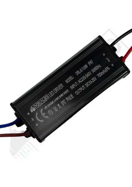 5-7X3W 700MA 15-25V Power LED Driver IP67 Power LED Sürücü indirimleri
