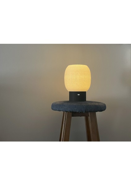 Dekoratif Ambiyans Şarj Edilebilir Sensörlü Abajur, Modern Masa ve Gece Lambası fırsatları