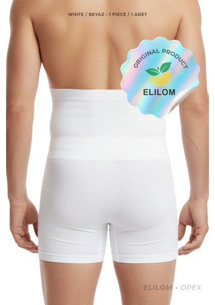 Opex Bel ve Göbek Korse Boxer – Yüksek Bel, Karın Toparlayıcı ve Sıkılaştırıcı, Beyaz modelleri