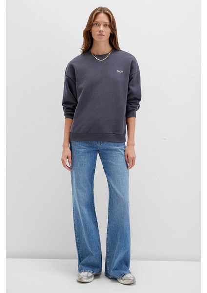 Mavi Logo Baskılı Antrasit Sweatshirt 1S10490-80932 fiyatları