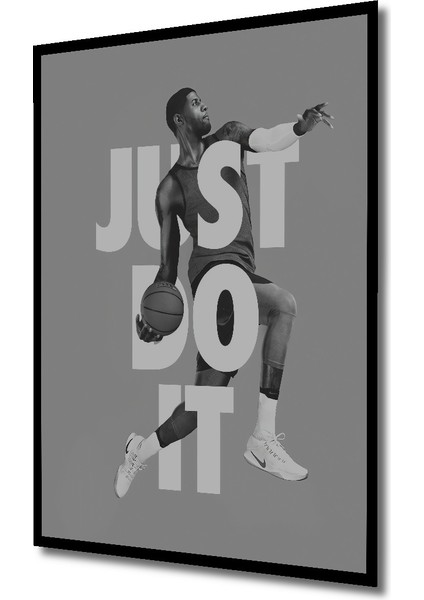 Çerçeve Görünümlü Basketbolcu Enerjisi Dekoratif Ahşap Mdf Ev Duvar Tablo Dikdörtgen Ev Duvar Tablo fiyatları