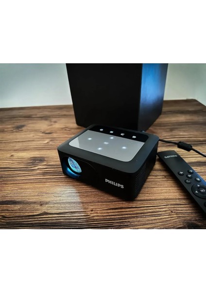 Neopix 110 100 Lümen Full Hd Wi-Fi LED Projeksiyon CIHAZI+180X180 Storlu Projeksiyon Perdesi Hediye