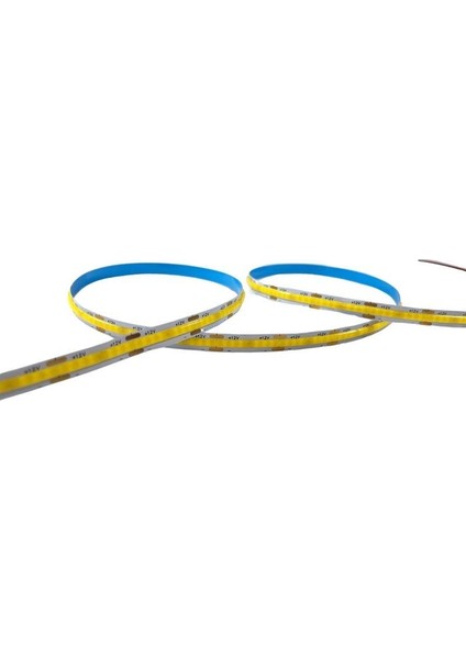 12V 8 mm Esnek Cob Şerit LED Natural Beyaz 320 Ledli IP20 5 m