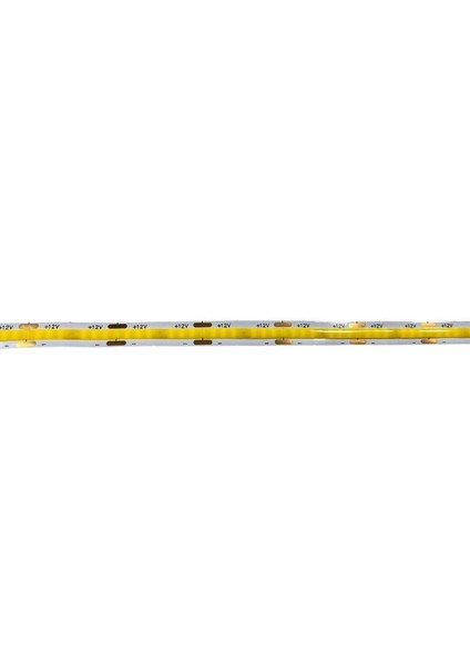 12V 8 mm Esnek Cob Şerit LED Natural Beyaz 320 Ledli IP20 5 m